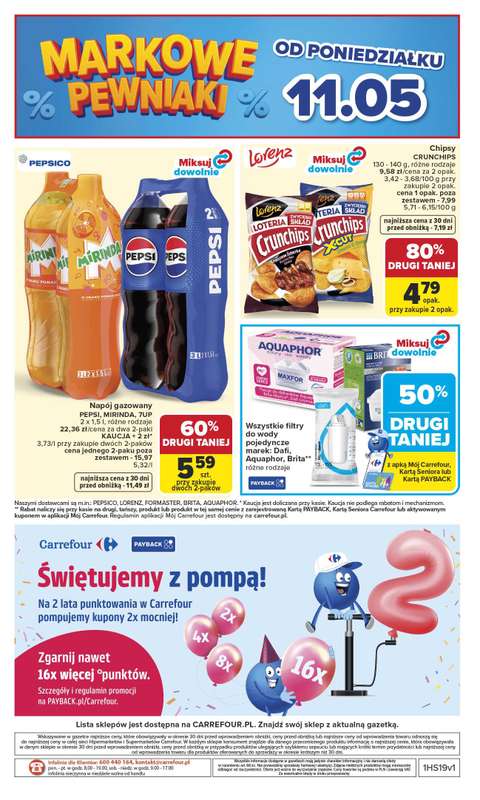 Carrefour Market - gazetka promocyjna Gazetka Carrefour Market od poniedziałku od poniedziałku 04.05 do soboty 09.05 - strona 50