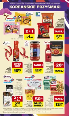 Carrefour Market - gazetka promocyjna Gazetka Kuchnia Azjatycka od poniedziałku 04.05 do soboty 16.05 - strona 7