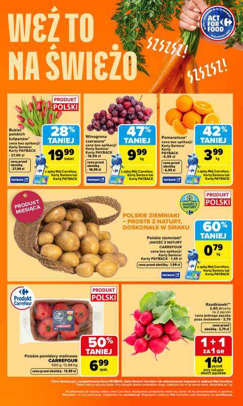 Carrefour Market - gazetka promocyjna Gazetka Weź to na świeżo od poniedziałku 04.05 do soboty 09.05 - strona 2