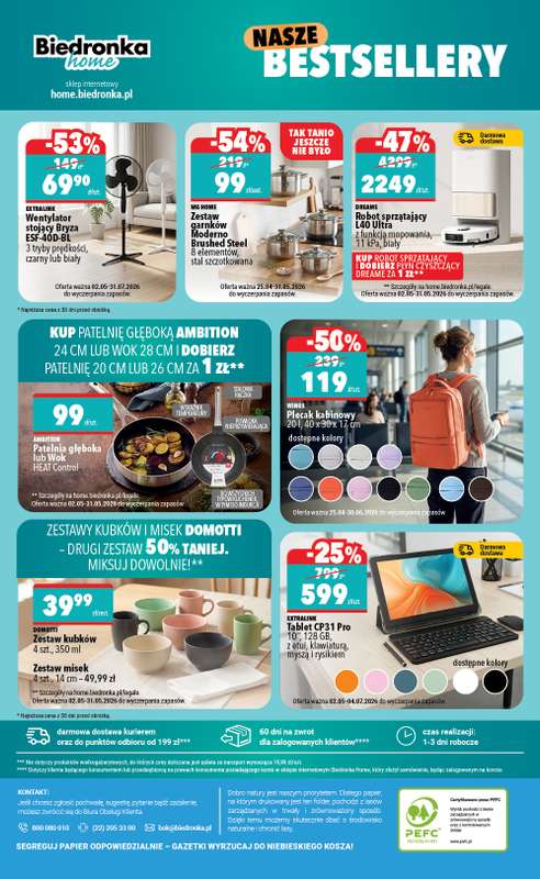 Biedronka Home - gazetka promocyjna Najlepsze oferty od soboty 02.05 do wtorku 30.06 - strona 6