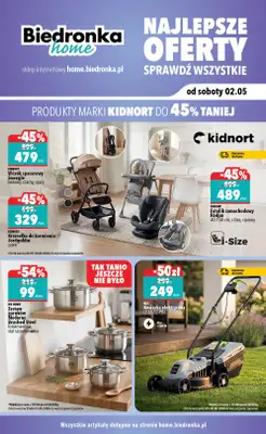 Biedronka Home - gazetka promocyjna Najlepsze oferty od soboty 02.05 do wtorku 30.06