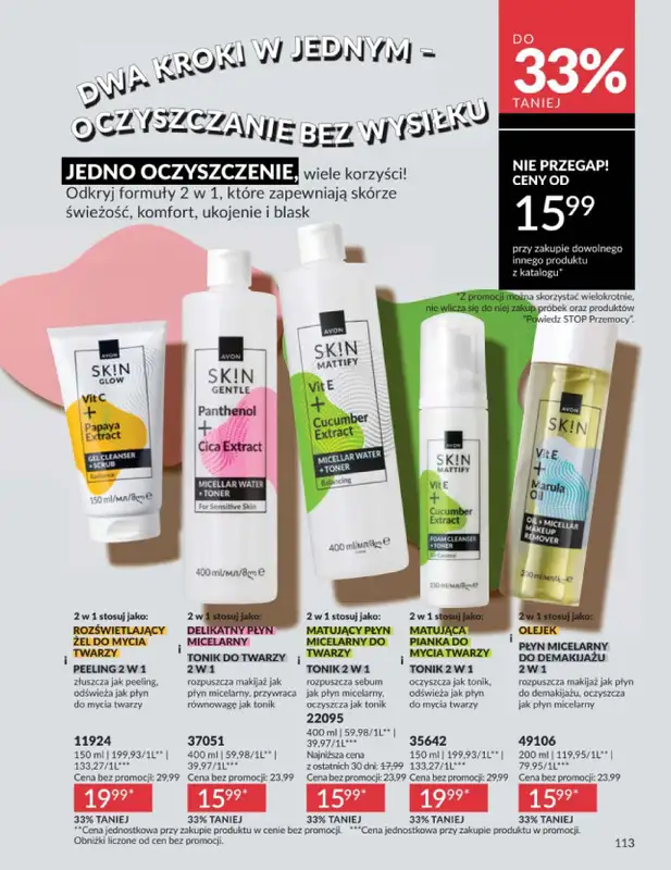 AVON - gazetka promocyjna Katalog Maj 2026 od soboty 02.05 do niedzieli 31.05 - strona 113