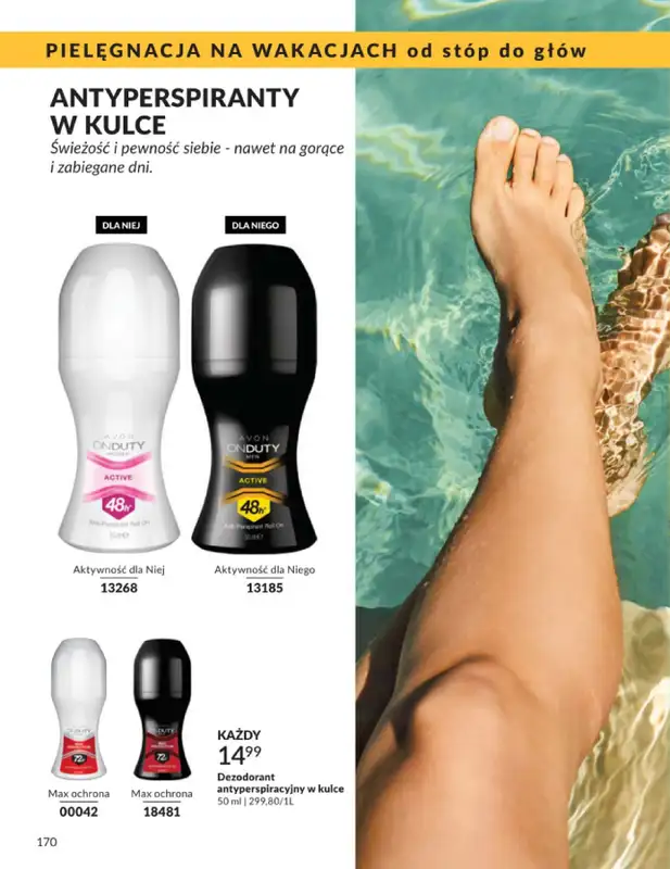 AVON - gazetka promocyjna Katalog Maj 2026 od soboty 02.05 do niedzieli 31.05 - strona 170