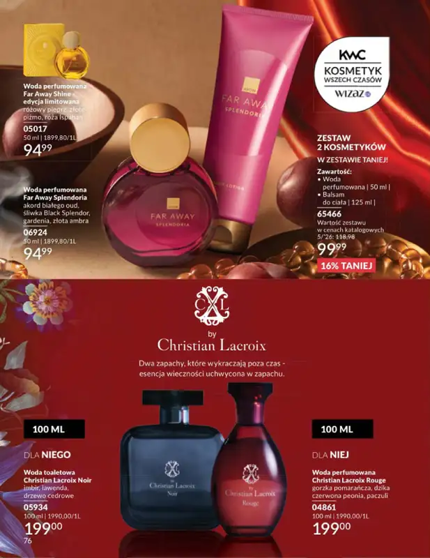 AVON - gazetka promocyjna Katalog Maj 2026 od soboty 02.05 do niedzieli 31.05 - strona 76