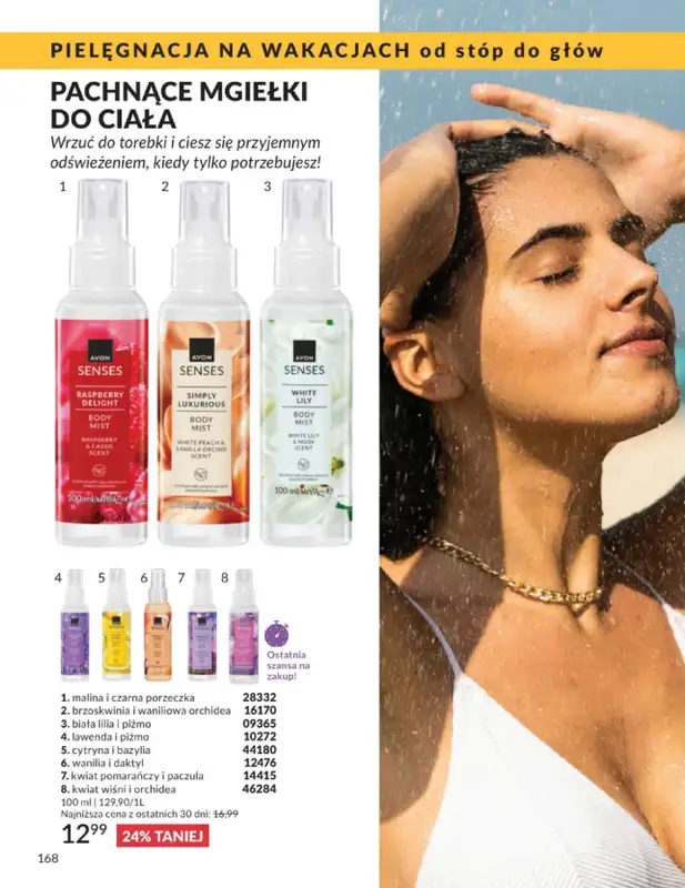 AVON - gazetka promocyjna Katalog Maj 2026 od soboty 02.05 do niedzieli 31.05 - strona 168