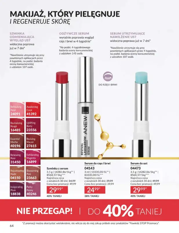 AVON - gazetka promocyjna Katalog Maj 2026 od soboty 02.05 do niedzieli 31.05 - strona 64