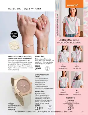 AVON - gazetka promocyjna Katalog Maj 2026 od soboty 02.05 do niedzieli 31.05 - strona 129
