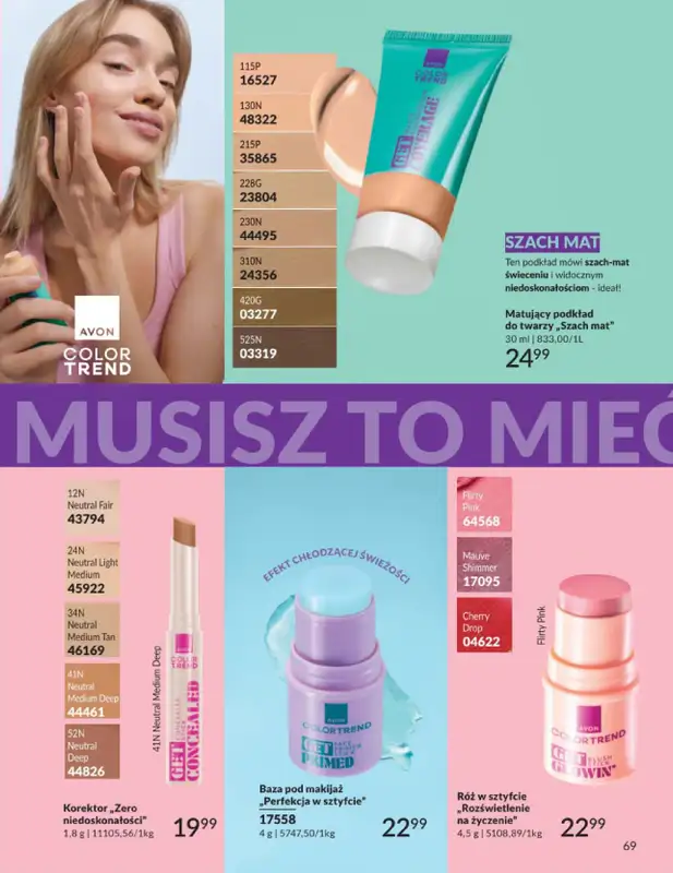 AVON - gazetka promocyjna Katalog Maj 2026 od soboty 02.05 do niedzieli 31.05 - strona 69