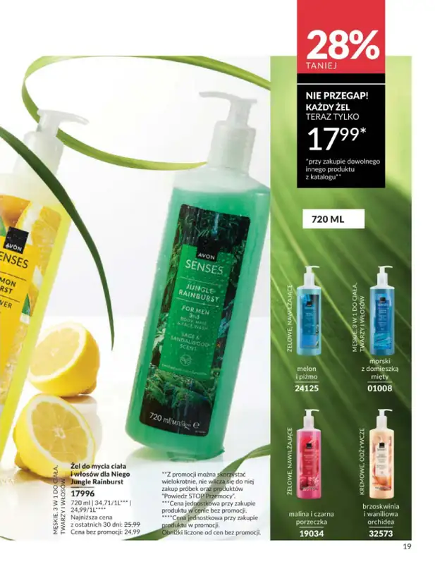 AVON - gazetka promocyjna Katalog Maj 2026 od soboty 02.05 do niedzieli 31.05 - strona 19