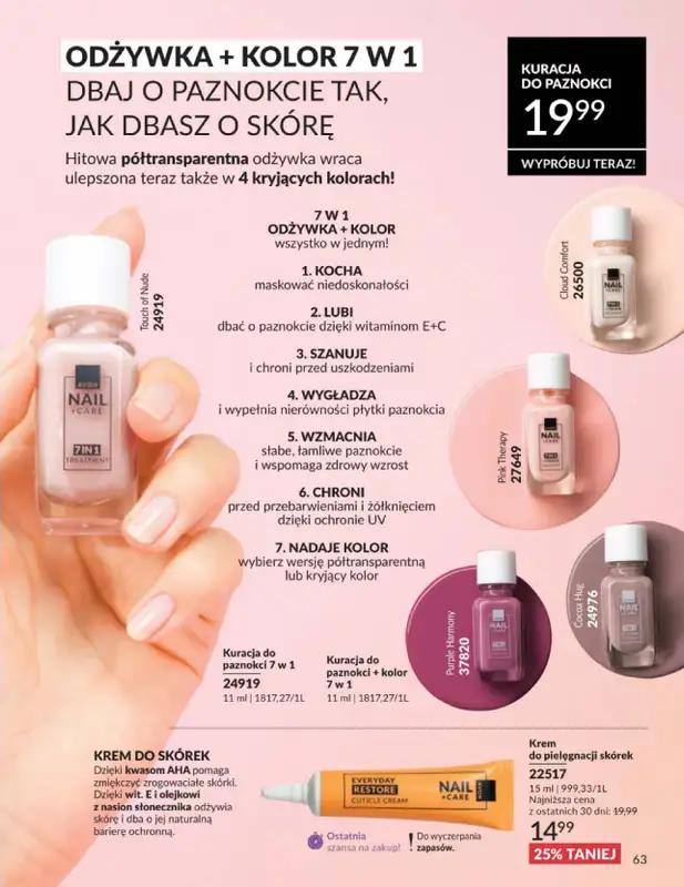 AVON - gazetka promocyjna Katalog Maj 2026 od soboty 02.05 do niedzieli 31.05 - strona 63