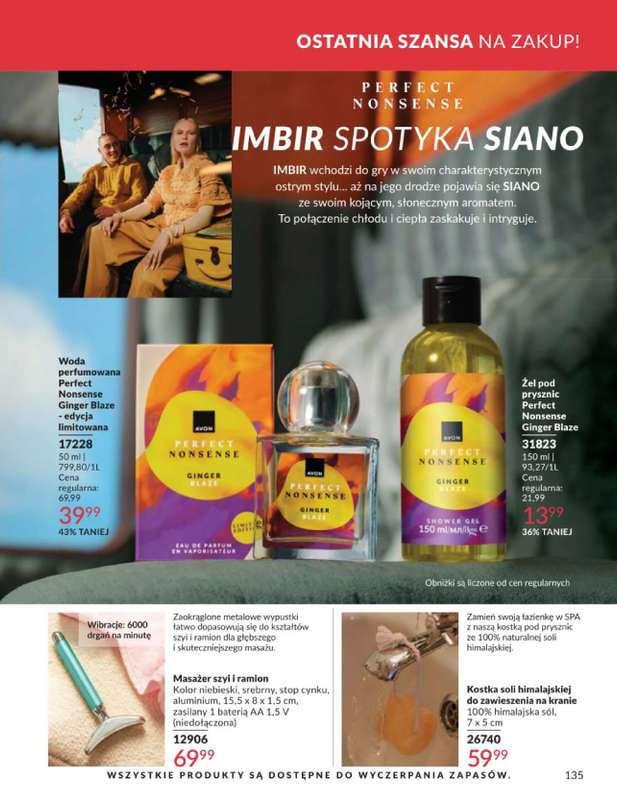 AVON - gazetka promocyjna Katalog Maj 2026 od soboty 02.05 do niedzieli 31.05 - strona 135