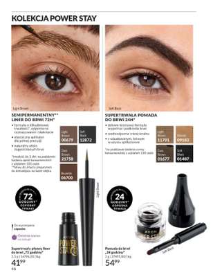 Semipermanentny Liner do brwi 72h Light Brown