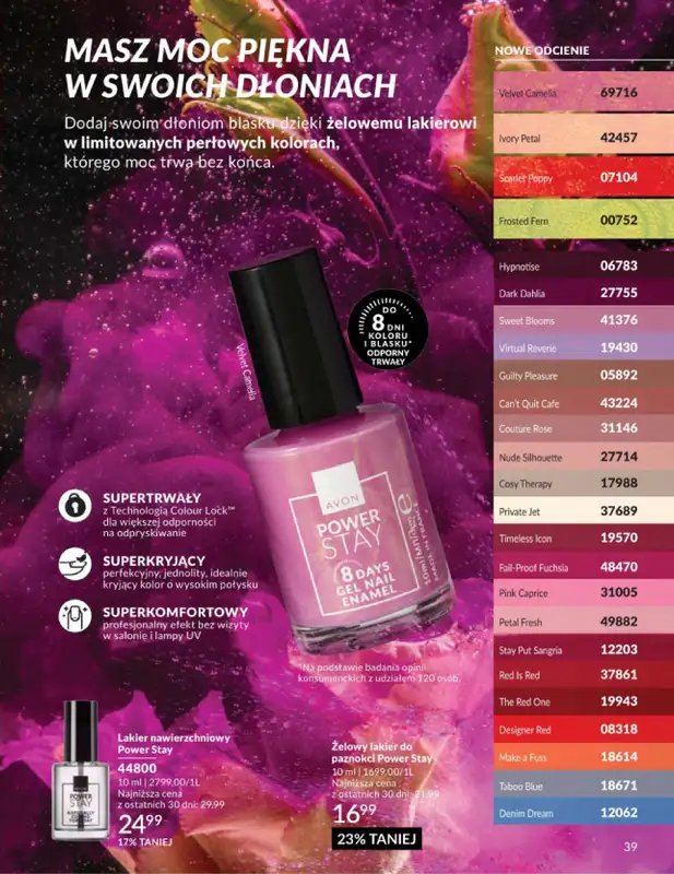 AVON - gazetka promocyjna Katalog Maj 2026 od soboty 02.05 do niedzieli 31.05 - strona 39