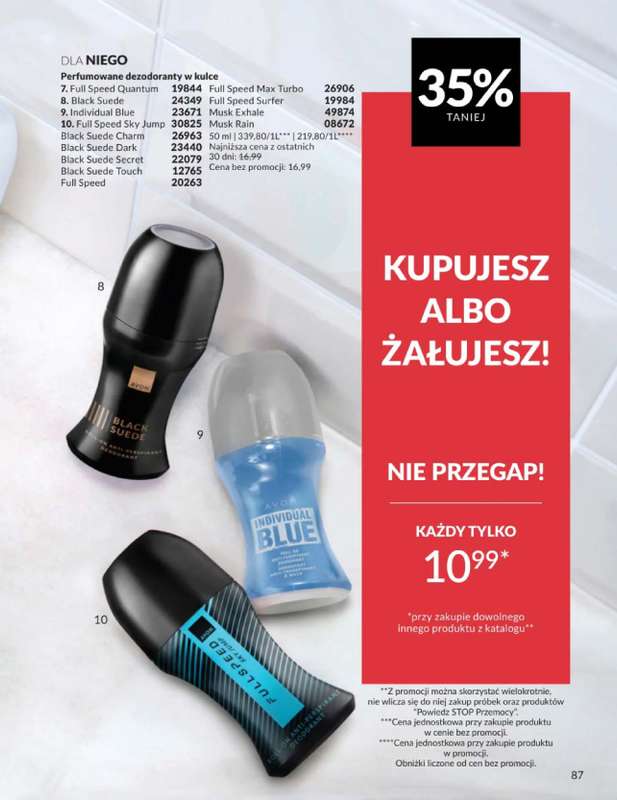 AVON - gazetka promocyjna Katalog Maj 2026 od soboty 02.05 do niedzieli 31.05 - strona 87