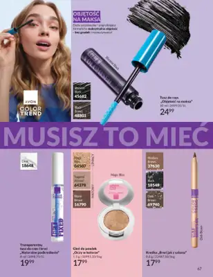 AVON - gazetka promocyjna Katalog Maj 2026 od soboty 02.05 do niedzieli 31.05 - strona 67