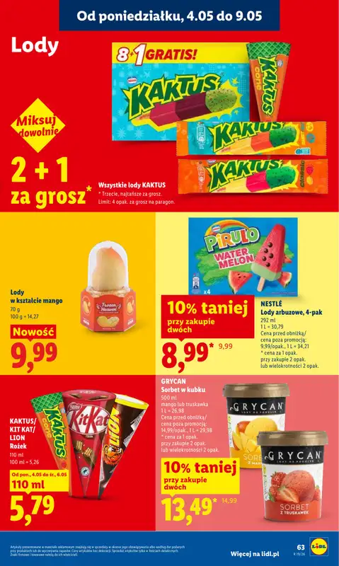 Lidl - gazetka promocyjna Oferta od poniedziałku od poniedziałku 04.05 do środy 06.05 - strona 67