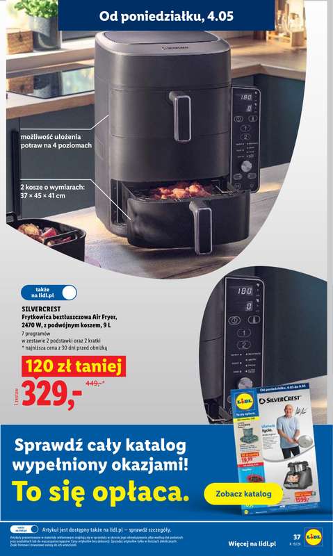Lidl - gazetka promocyjna Oferta od poniedziałku od poniedziałku 04.05 do środy 06.05 - strona 37