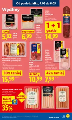 Lidl - gazetka promocyjna Oferta od poniedziałku od poniedziałku 04.05 do środy 06.05 - strona 57