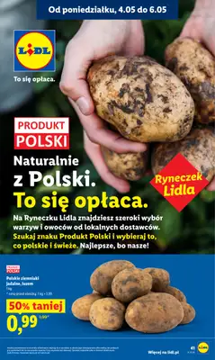 Lidl - gazetka promocyjna Oferta od poniedziałku od poniedziałku 04.05 do środy 06.05 - strona 41