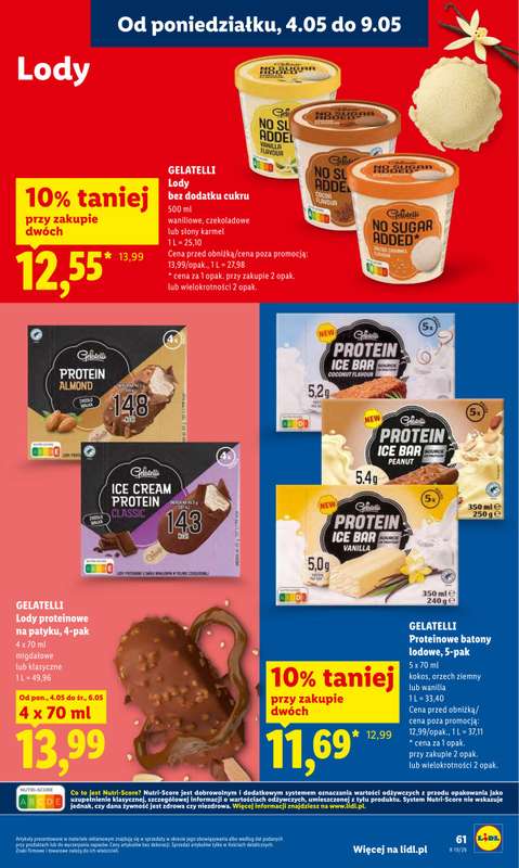 Lidl - gazetka promocyjna Oferta od poniedziałku od poniedziałku 04.05 do środy 06.05 - strona 65