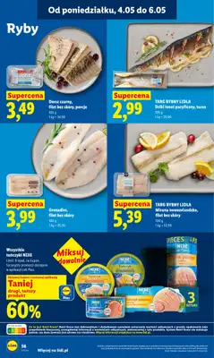 Lidl - gazetka promocyjna Oferta od poniedziałku od poniedziałku 04.05 do środy 06.05 - strona 60
