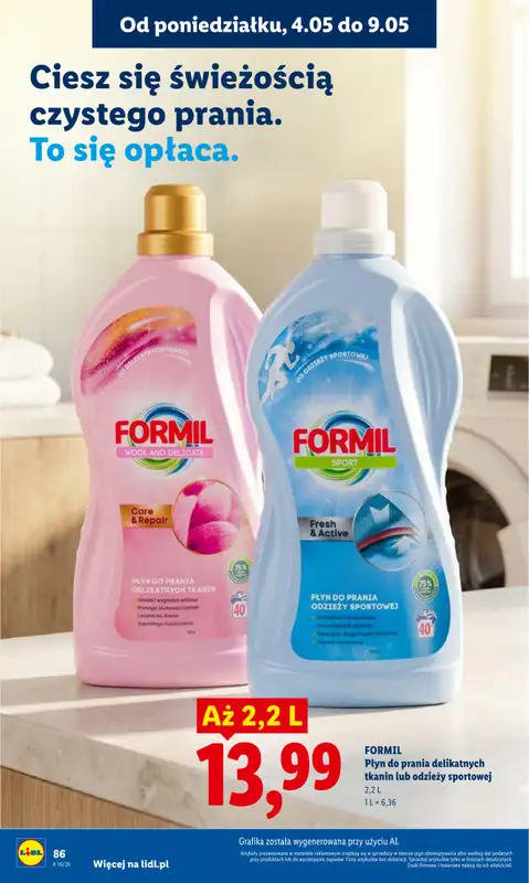 Lidl - gazetka promocyjna Oferta od poniedziałku od poniedziałku 04.05 do środy 06.05 - strona 92