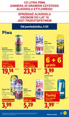 Lidl - gazetka promocyjna Oferta od poniedziałku od poniedziałku 04.05 do środy 06.05 - strona 75