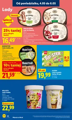 Lidl - gazetka promocyjna Oferta od poniedziałku od poniedziałku 04.05 do środy 06.05 - strona 66