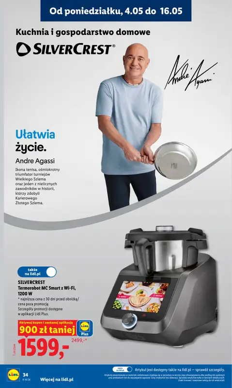Lidl - gazetka promocyjna Oferta od poniedziałku od poniedziałku 04.05 do środy 06.05 - strona 34