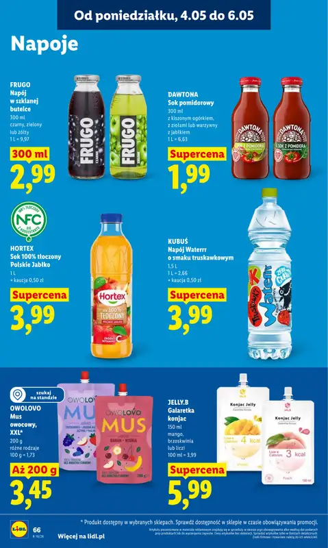Lidl - gazetka promocyjna Oferta od poniedziałku od poniedziałku 04.05 do środy 06.05 - strona 70