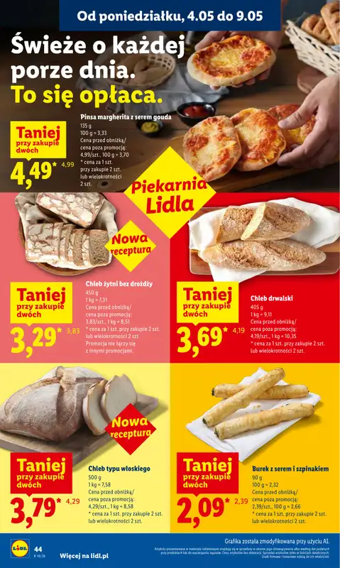 Lidl - gazetka promocyjna Oferta od poniedziałku od poniedziałku 04.05 do środy 06.05 - strona 46