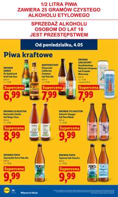 Lidl - gazetka promocyjna Oferta od poniedziałku od poniedziałku 04.05 do środy 06.05 - strona 76