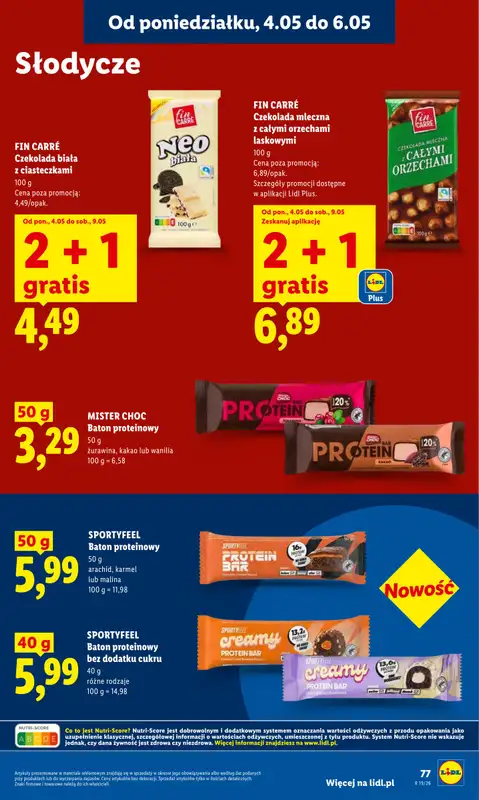 Lidl - gazetka promocyjna Oferta od poniedziałku od poniedziałku 04.05 do środy 06.05 - strona 83