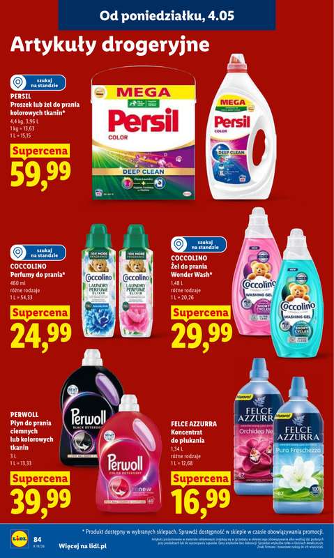Lidl - gazetka promocyjna Oferta od poniedziałku od poniedziałku 04.05 do środy 06.05 - strona 90