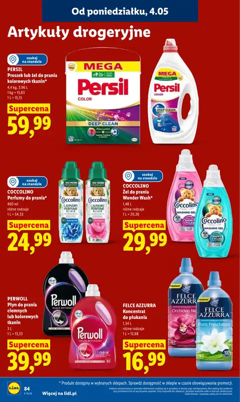 Lidl - gazetka promocyjna Oferta od poniedziałku od poniedziałku 04.05 do środy 06.05 - strona 90
