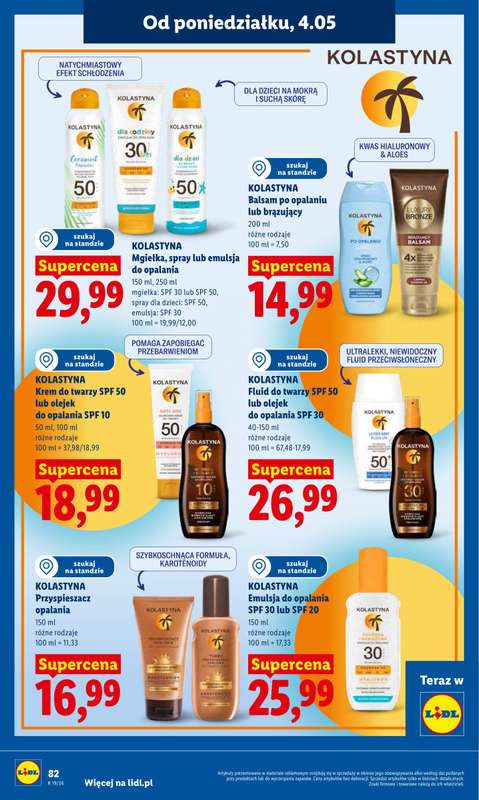 Lidl - gazetka promocyjna Oferta od poniedziałku od poniedziałku 04.05 do środy 06.05 - strona 88