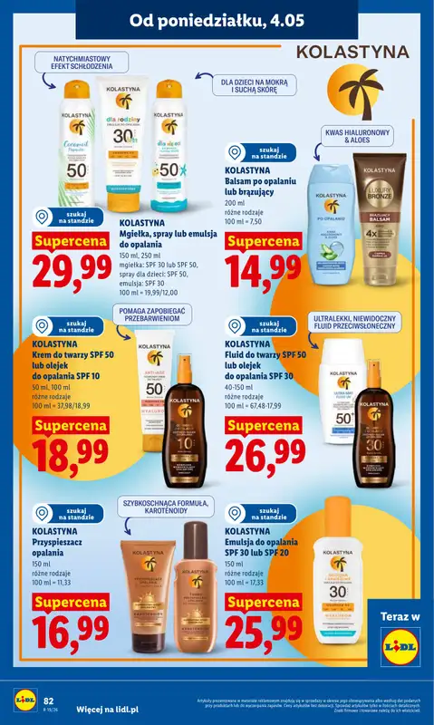 Lidl - gazetka promocyjna Oferta od poniedziałku od poniedziałku 04.05 do środy 06.05 - strona 88