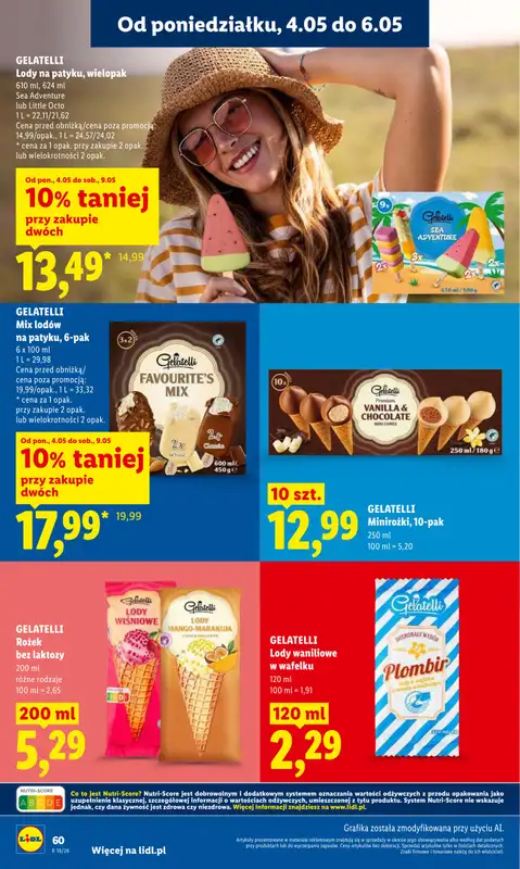 Lidl - gazetka promocyjna Oferta od poniedziałku od poniedziałku 04.05 do środy 06.05 - strona 64
