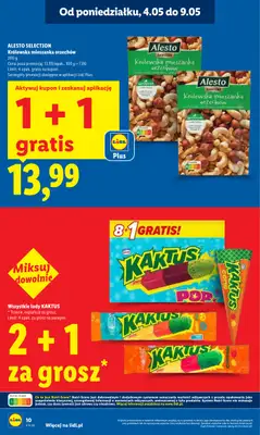 Lidl - gazetka promocyjna Oferta od poniedziałku od poniedziałku 04.05 do środy 06.05 - strona 10