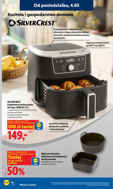 Lidl - gazetka promocyjna Oferta od poniedziałku od poniedziałku 04.05 do środy 06.05 - strona 36