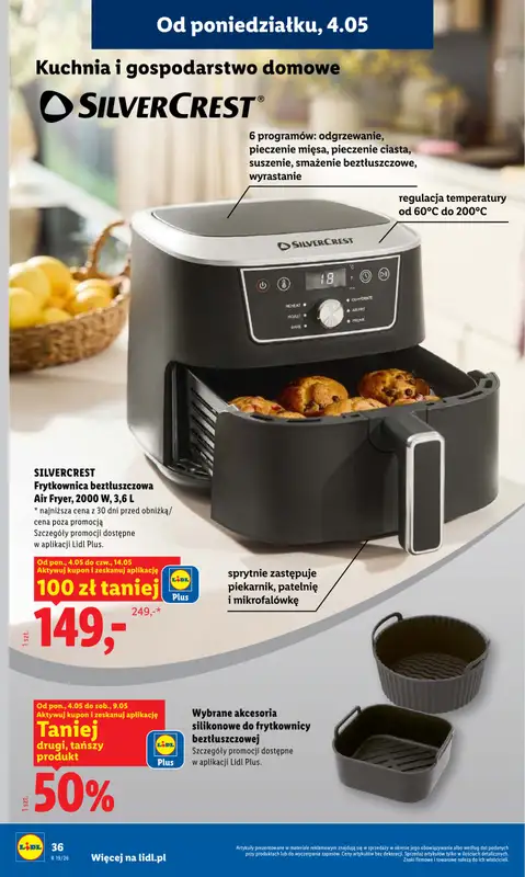 Lidl - gazetka promocyjna Oferta od poniedziałku od poniedziałku 04.05 do środy 06.05 - strona 36