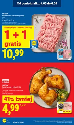 Lidl - gazetka promocyjna Oferta od poniedziałku od poniedziałku 04.05 do środy 06.05 - strona 2