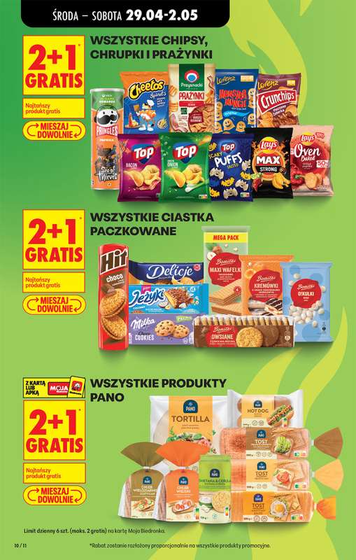 Biedronka - gazetka promocyjna Od środy, Z ladą tradycyjną od środy 29.04 do środy 06.05 - strona 4