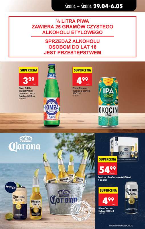 Biedronka - gazetka promocyjna Od środy, Z ladą tradycyjną od środy 29.04 do środy 06.05 - strona 20
