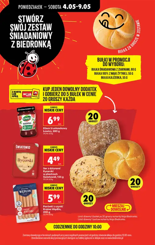 Biedronka - gazetka promocyjna Od poniedziałku od poniedziałku 04.05 do soboty 09.05 - strona 76