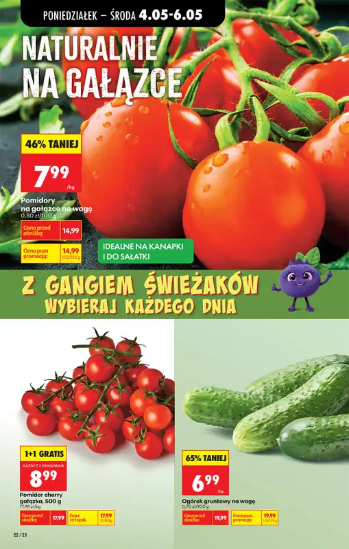 Biedronka - gazetka promocyjna Od poniedziałku od poniedziałku 04.05 do soboty 09.05 - strona 22