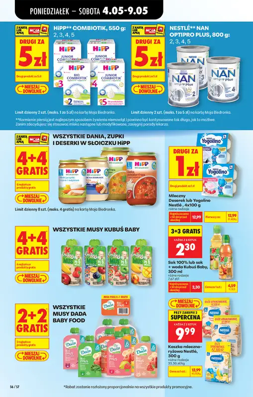 Biedronka - gazetka promocyjna Od poniedziałku, Z ladą tradycyjną od poniedziałku 04.05 do soboty 09.05 - strona 70