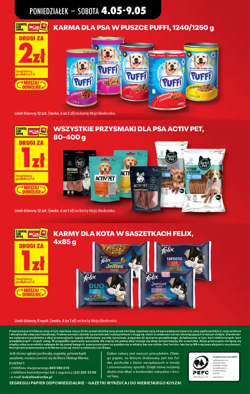 Biedronka - gazetka promocyjna Od poniedziałku, Z ladą tradycyjną od poniedziałku 04.05 do soboty 09.05 - strona 78