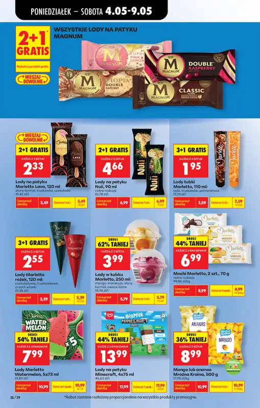 Biedronka - gazetka promocyjna Od poniedziałku, Z ladą tradycyjną od poniedziałku 04.05 do soboty 09.05 - strona 44