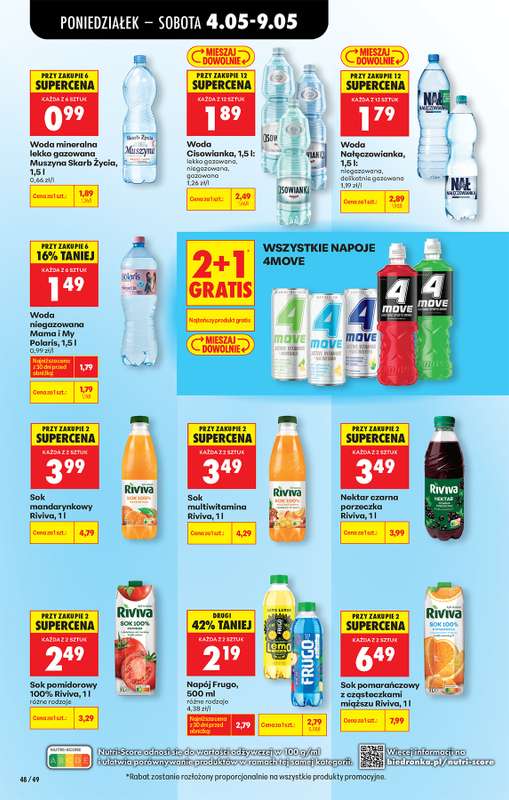 Biedronka - gazetka promocyjna Od poniedziałku, Z ladą tradycyjną od poniedziałku 04.05 do soboty 09.05 - strona 62